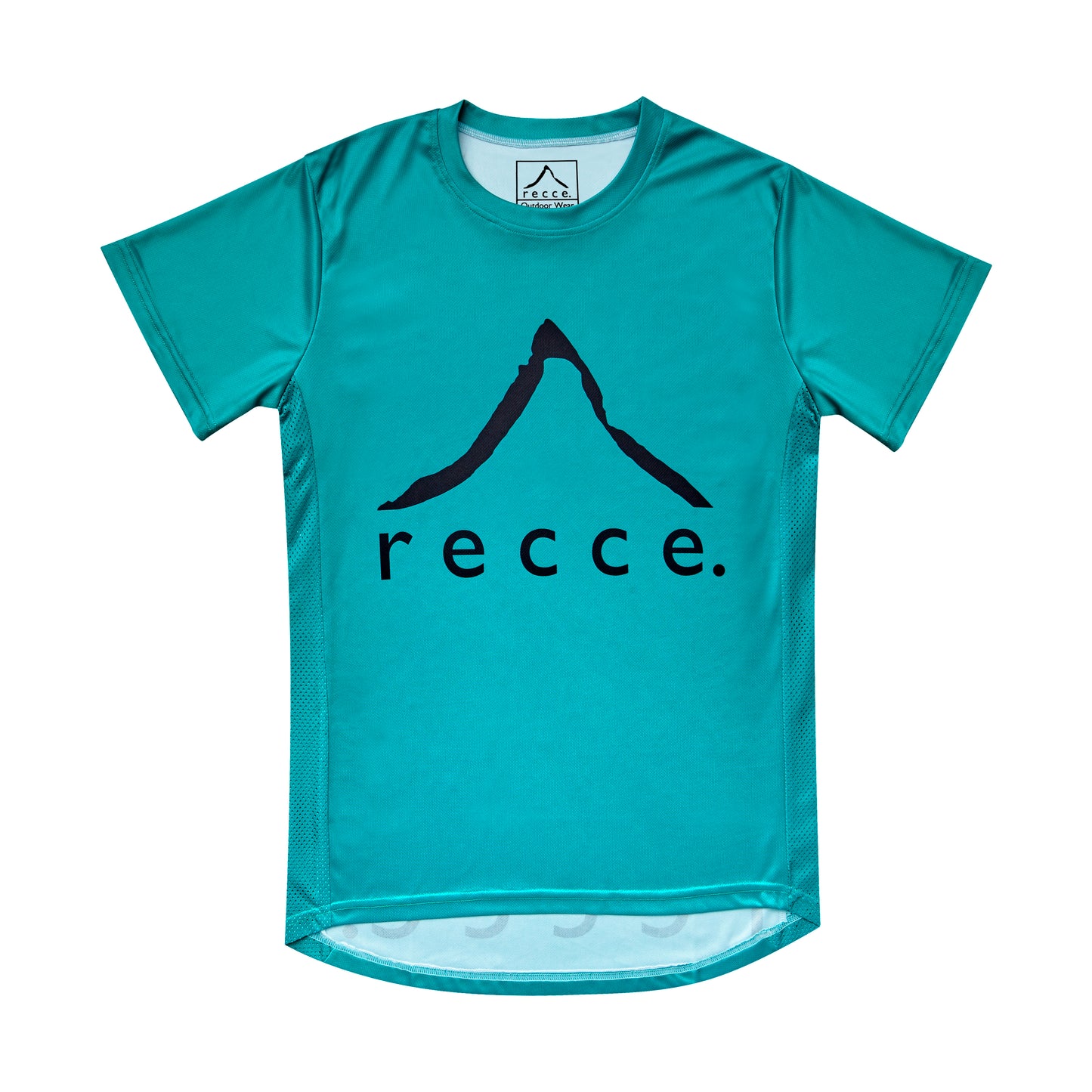 Premium MTB Jersey: Recce Classic Turquoise Short Sleeve - Shop Now!