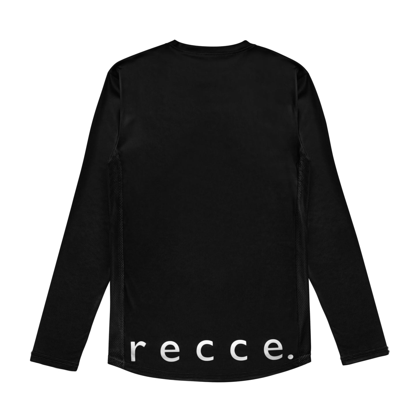 Premium MTB Jersey: Recce Classic Black Long Sleeve - Shop Now!